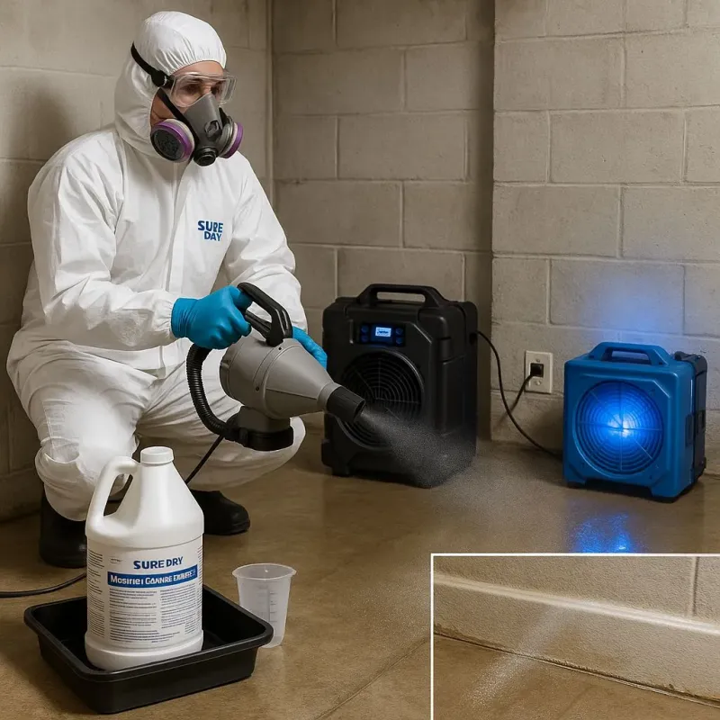 Sanitization and Odor Removal process in Bristol, RI